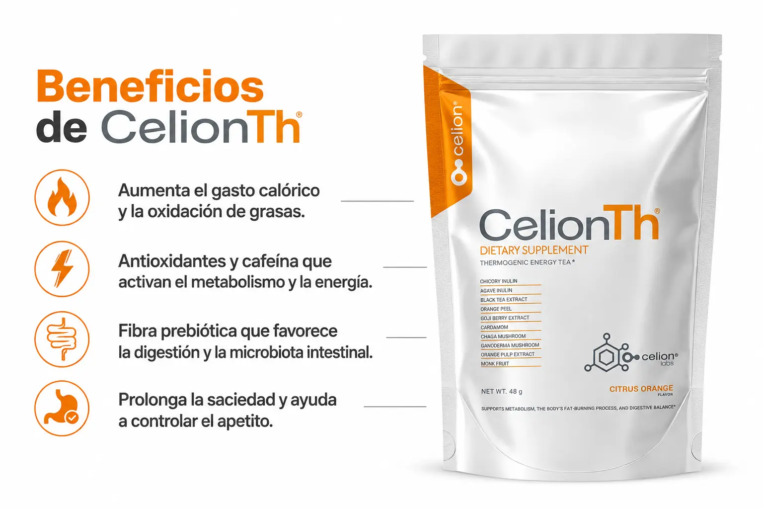 Celion TH — Beneficios