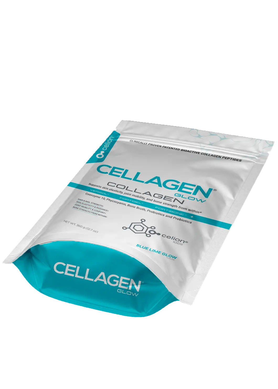 CELLAGEN GLOW — vista 3D