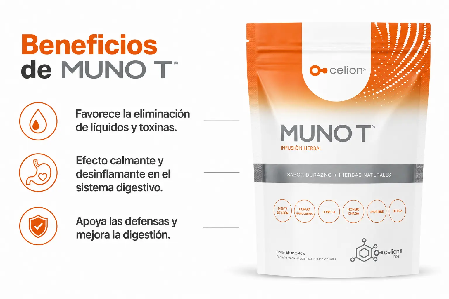 MUNO T — Beneficios
