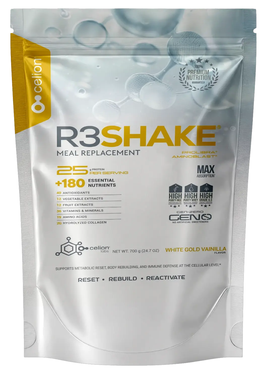 R3SHAKE White Gold Vainilla